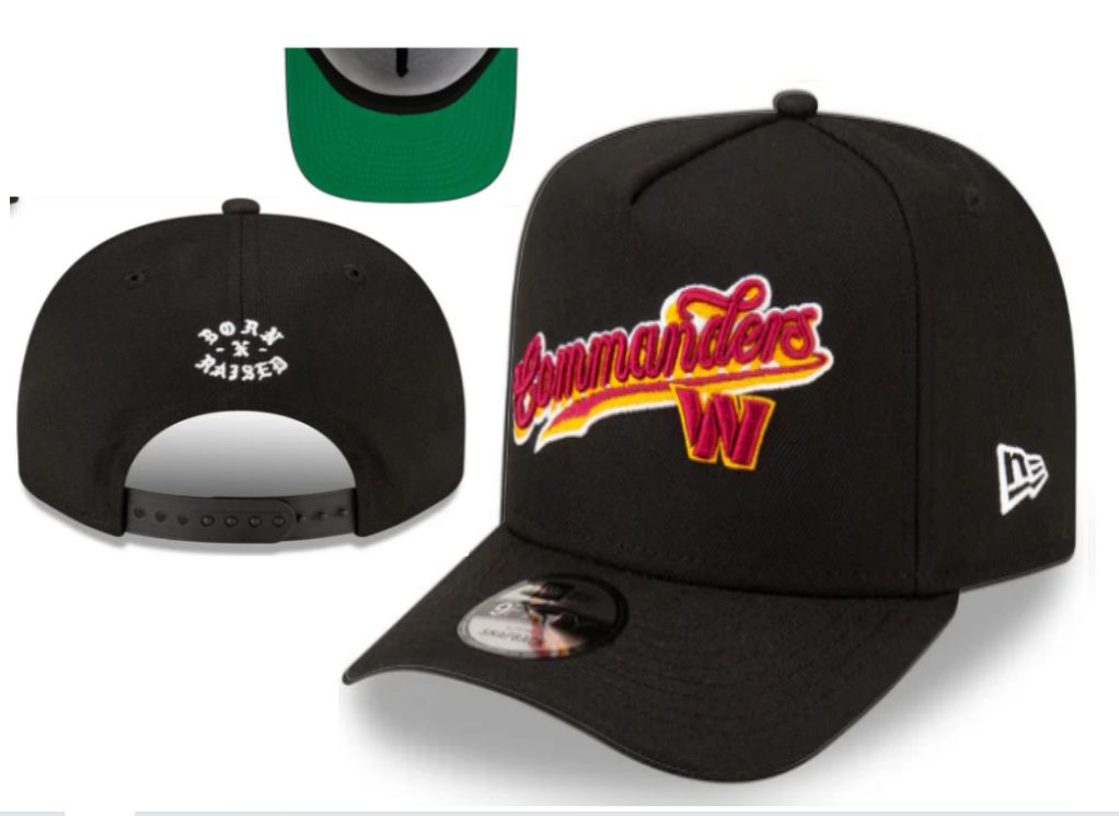 2026 NFL Washington Commanders Hat style YS04